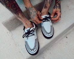 A9854 White TUKSkin™ VLK Mule Sneaker Womens