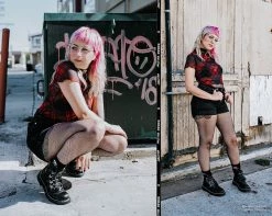 T2281 Black Skull Anarchic Boot 14 T2281 Black Skull Anarchic Boot