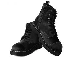 T2284 Womens Black Velvet Anarchic Boot 9 T2284 Womens Black Velvet Anarchic Boot