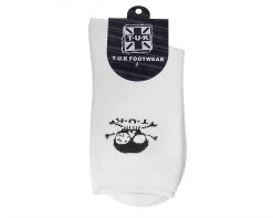 TSK1032 White T.U.K. Skull Logo Women’s Sock 10 TSK1032 White T.U.K. Skull Logo Women’s Sock