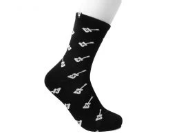 TSK1044 Mens Black Guitars T.U.K. Men’s Sock