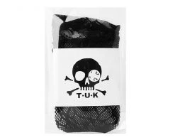 TSK1077 Vegan Black Spiderweb Lace Crew Sock