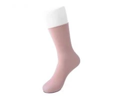 TSK1082 Pink Spandex Crew Sock Vegan