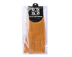 TSK1086 Mustard Lettuce Trim Lace Sock Vegan