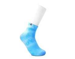 TSK1101 Tie-Dye Women's Light Blue Ankle Sock Vegan 7 TSK1101 Tie-Dye Women's Light Blue Ankle Sock Vegan