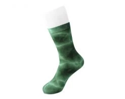 TSK1107 Tie-Dye Avocado Women's Crew Sock Vegan