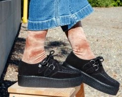 TSK1109 Tie-Dye Chocolate Women's Crew Sock