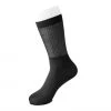 TSK1130 Womens Black Ribbed Glitter Sock