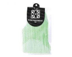 TSK1134 Lime Mesh Sock