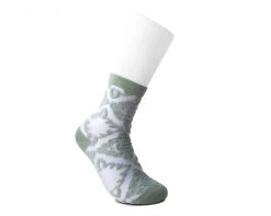 TSK1146 Sage Mid-Calf Mesh Sock