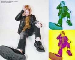 V6806 Black Low Sole Viva Creeper Womens 10 V6806 Black Low Sole Viva Creeper Womens