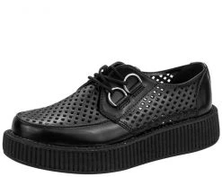 T.U.K. Footwear Outlet store 13 V8883 CLEARANCE Perforated Creepers