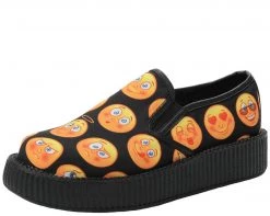 V8931 Emoji Slip-On Creepers