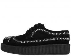 V8981 CLEARANCE Studded Wingtip Creepers 8 V8981 CLEARANCE Studded Wingtip Creepers