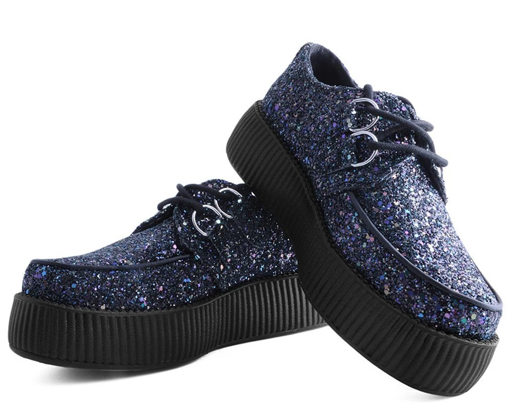 V9268 Creepers Black Jewels Glitter Creeper 2 V9268 Creepers Black Jewels Glitter Creeper