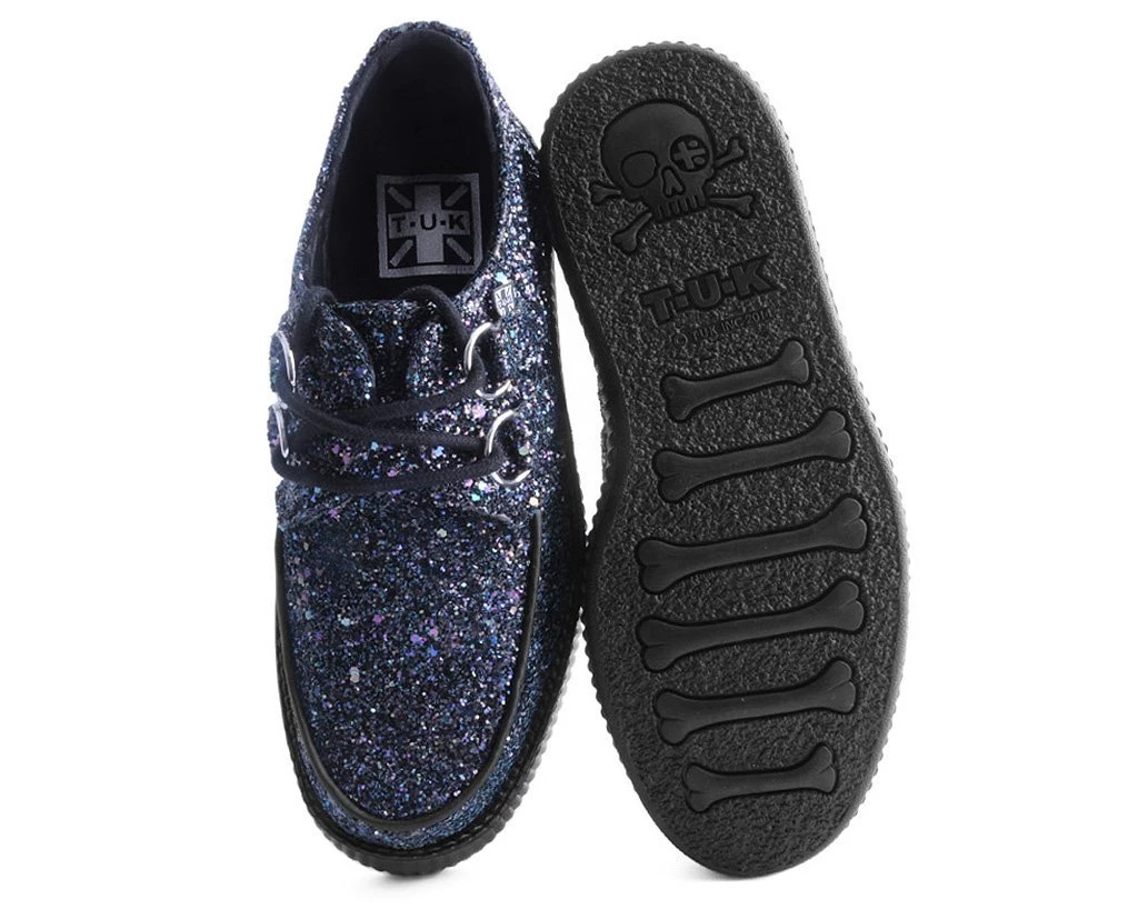 V9268 Creepers Black Jewels Glitter Creeper 4 V9268 Creepers Black Jewels Glitter Creeper