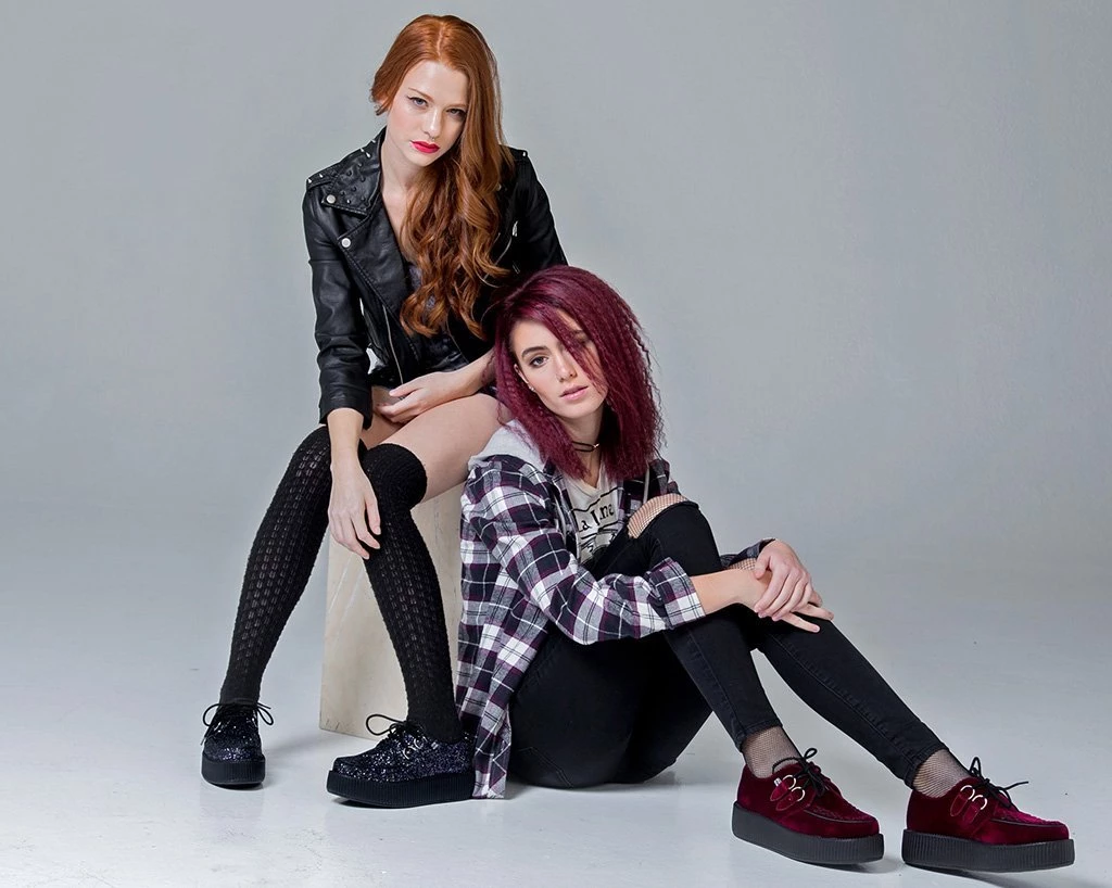 V9268 Creepers Black Jewels Glitter Creeper 5 V9268 Creepers Black Jewels Glitter Creeper