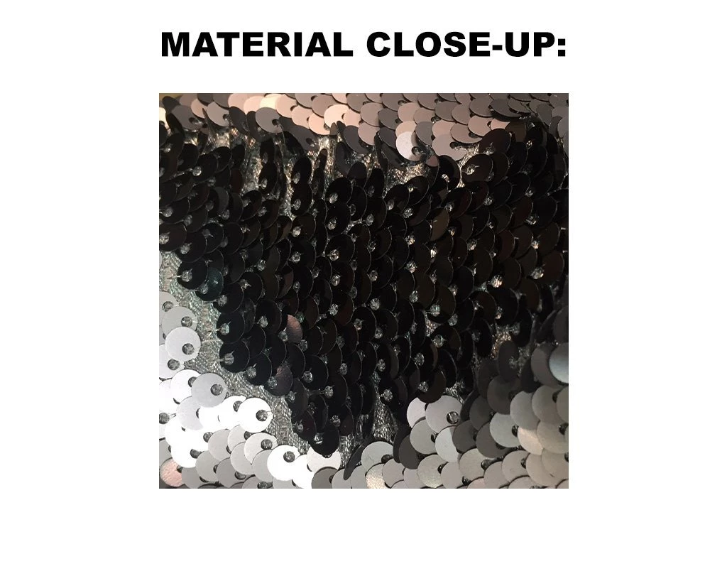 V9467 Gunmetal Two-Way Sequin Viva Mondo Creeper 6 V9467 Gunmetal Two-Way Sequin Viva Mondo Creeper