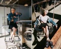 V9467 Gunmetal Two-Way Sequin Viva Mondo Creeper 17 V9467 Gunmetal Two-Way Sequin Viva Mondo Creeper