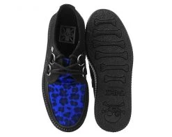 V9545 Black & Blue Leopard Viva Mondo Creeper 13 V9545 Black & Blue Leopard Viva Mondo Creeper