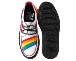 V9622 White & Rainbow Viva Mondo Creeper