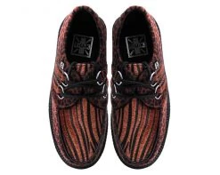 V9650 Brown Faux Animal Viva Mondo Creeper 13 V9650 Brown Faux Animal Viva Mondo Creeper