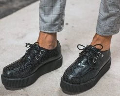 V9703 Black Leopard Prism Viva Mondo Creeper 11 V9703 Black Leopard Prism Viva Mondo Creeper