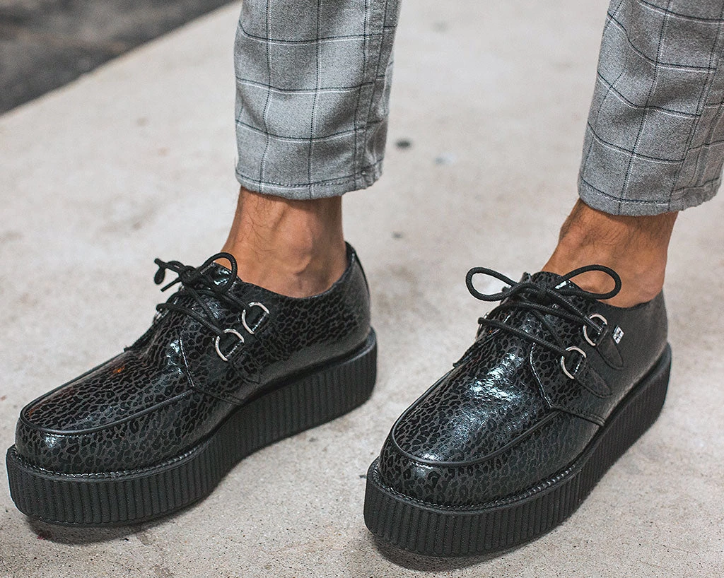 V9703 Black Leopard Prism Viva Mondo Creeper 6 V9703 Black Leopard Prism Viva Mondo Creeper