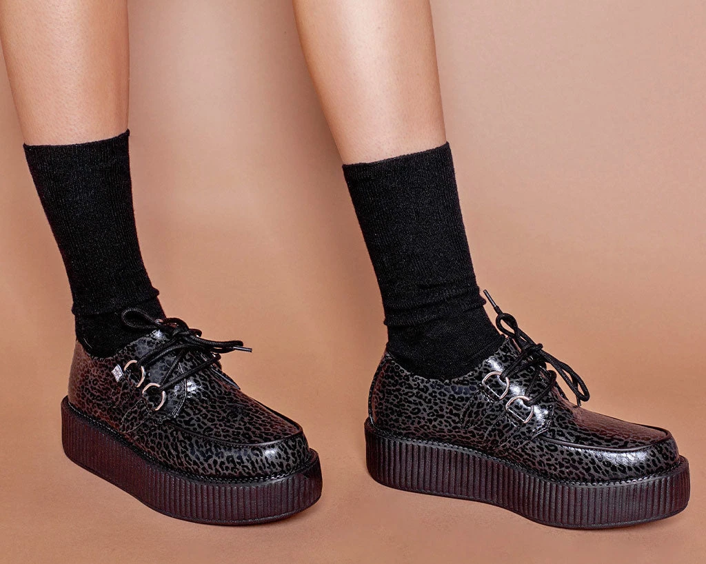 V9703 Black Leopard Prism Viva Mondo Creeper 5 V9703 Black Leopard Prism Viva Mondo Creeper